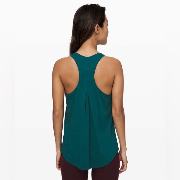 lululemon athletica Tops - Lululemon Love Tank *Pleated in Emerald